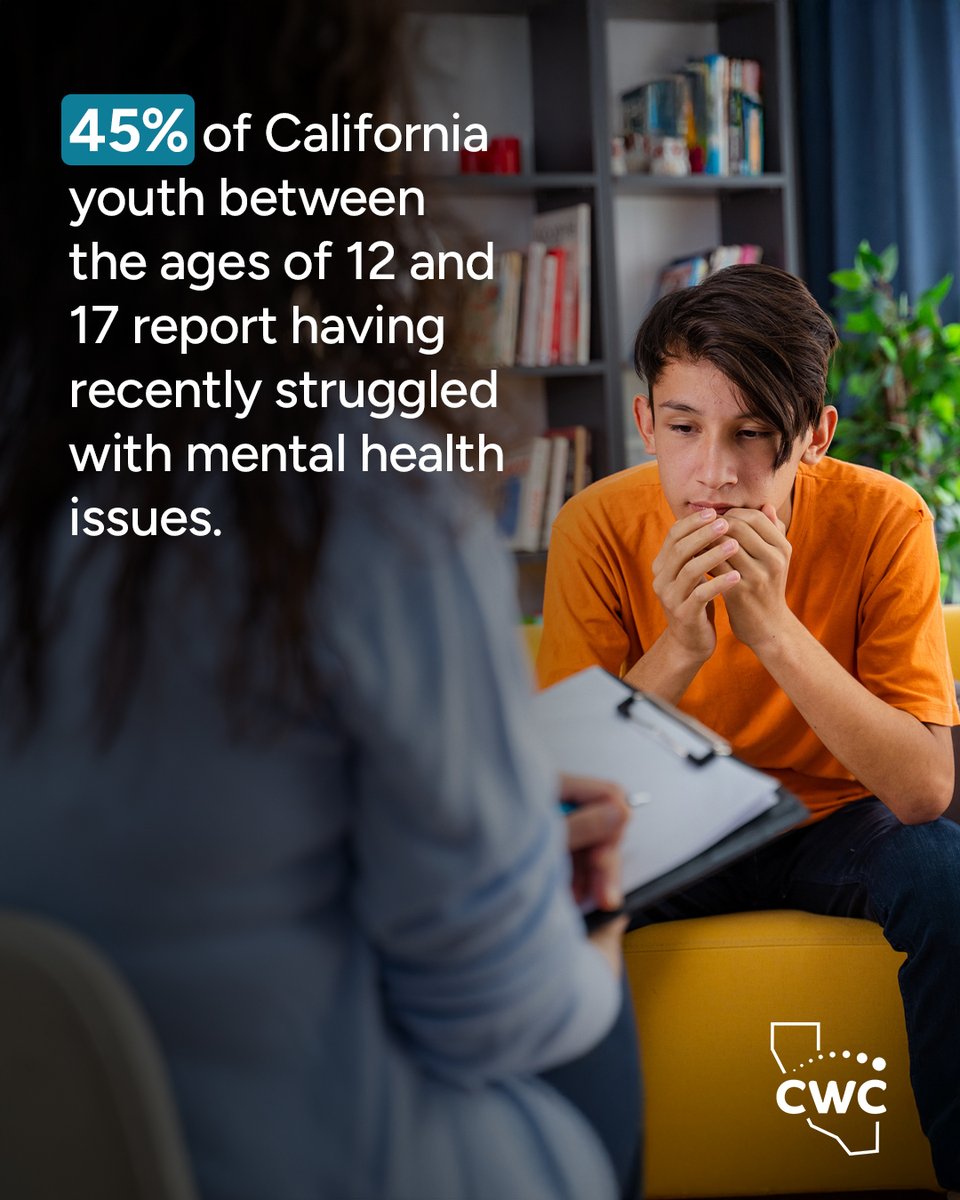 😞 Nearly half of CA teens face mental health challenges, per EdSource.
They’re not just stats—they’re our youth.

We can’t stay stuck in the numbers. Be part of the change.

💬 #TurnAwarenessIntoAction—become or hire a Certified Wellness Coach.
➡️ cawellnesscoach.org
#MHM25