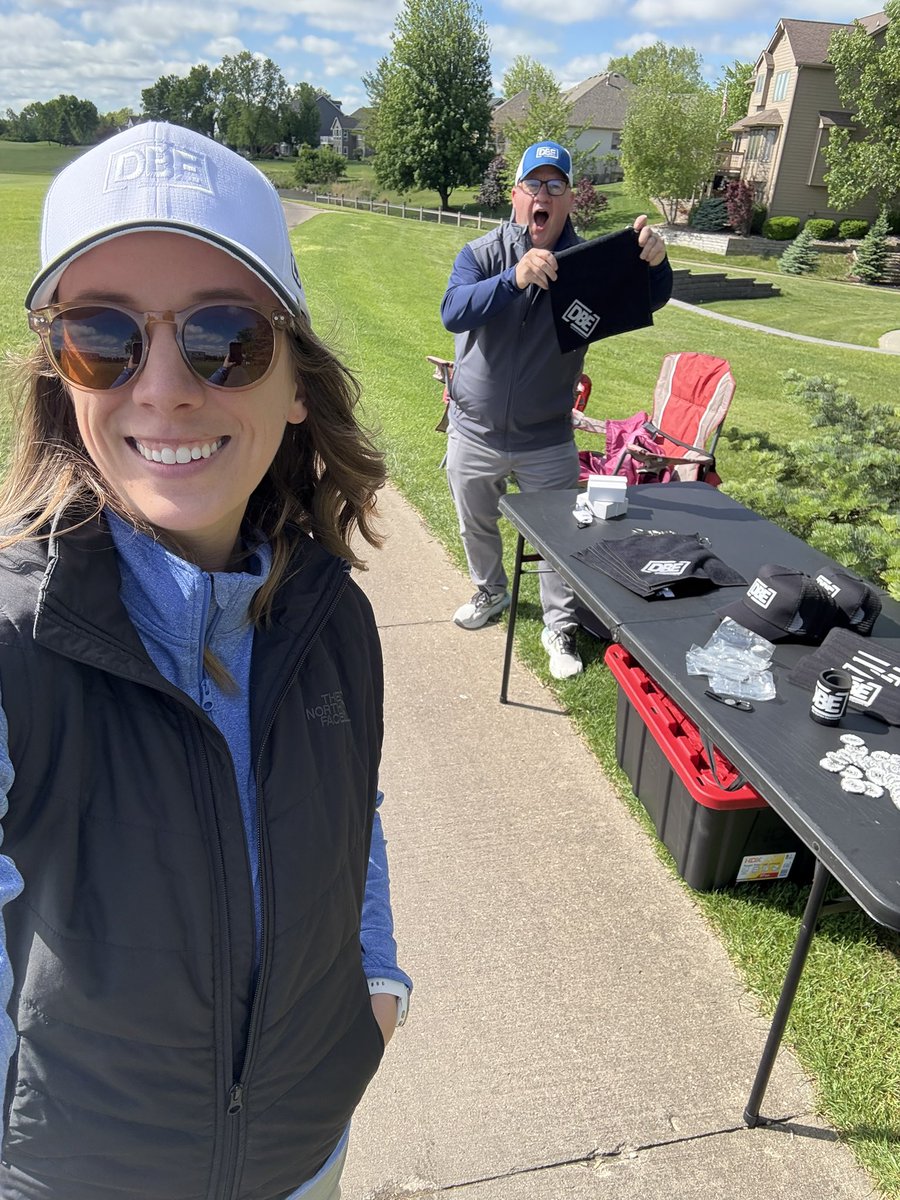 laurenemiller_'s tweet photo. Out here representing @databusinesseq at the @iowabankers Central Regional Outing ⛳️ https://t.co/seVV5Iyfft