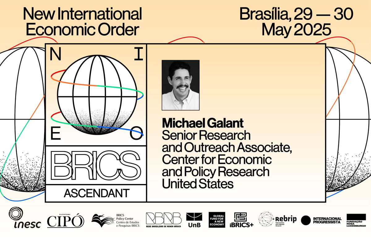 Thrilled to be joining scholars, diplomats, and policymakers from around the world in Brasilia to help chart the course for Brazil's vital BRICS+ presidency.

Sign up here to follow along (I promise my mustache is more tame than in this old photo) act.progressive.international/brics/