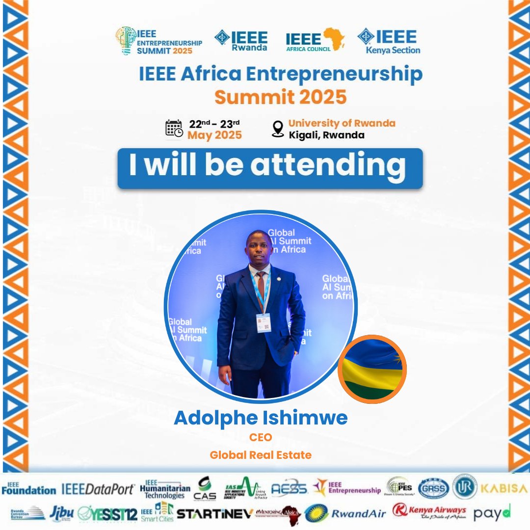 _IshimweAdolphe's tweet image. Thrilled to share that I’ve been invited to speak at IEEE!
Grateful for the opportunity to connect, inspire, and contribute to such a prestigious community. Looking forward to sharing insights and learning alongside incredible minds.Stay tuned for more updates! 🚀✨ #IEEE #Speake