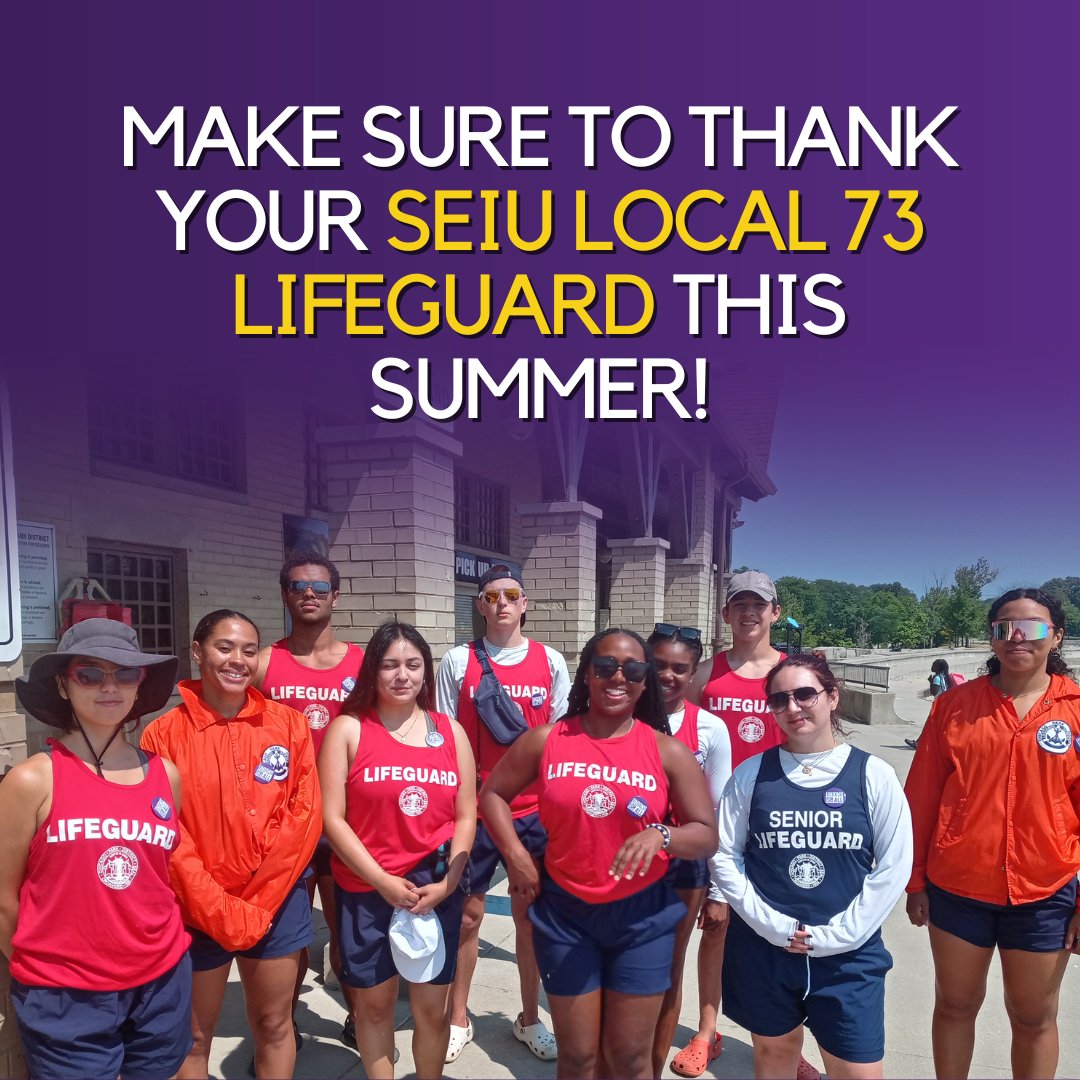 SEIULocal73's tweet image. On Today's #HotLaborSummer News: Chicago beaches officially open this Friday! 

We will be there to protect you this summer 😎🛟
fox32chicago.com/news/chicago-b…