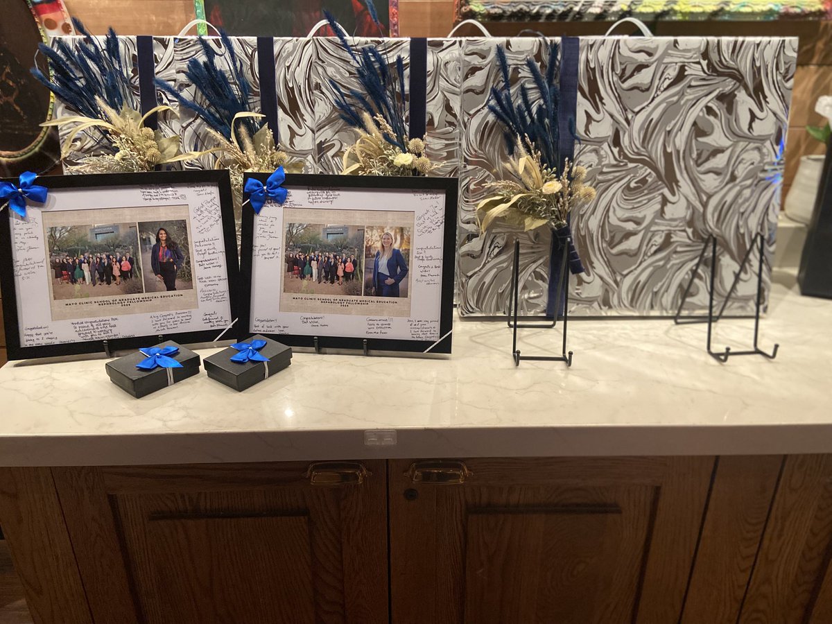 HommosMusab's tweet image. Another May and another Nephrology fellowship graduation event 🎉 We are celebrating the graduation of Dr. Schoonmaker and Dr. Varanasi. I am proud to see both of them have chosen academic nephrology careers! I look forward to their accomplishments in this amazing field