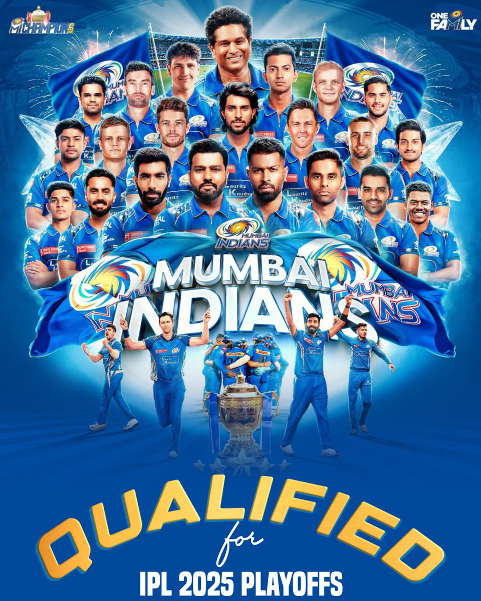 MIFansArmy's tweet photo. Paltan qualified https://t.co/qgMgSokyAF