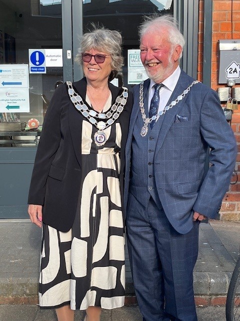 We are proud to announce the Mayor of Bridlington and her Consort for the Mayoral year 2025 to 2026.

Congratulations to the Mayor of Bridlington Councillor Angela Walker and her Consort Mr Graham Walker.

We wish you much success in your new role.