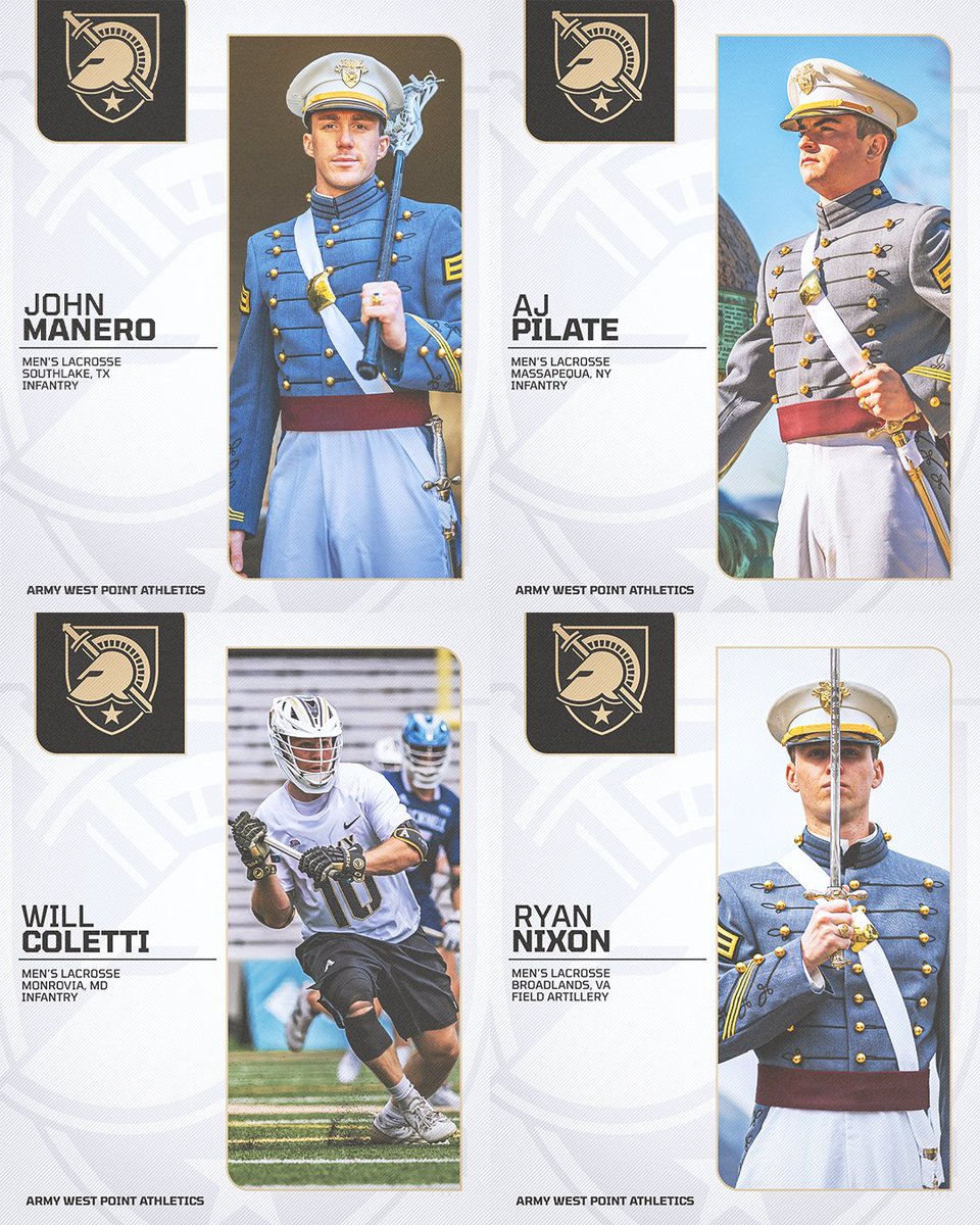 ArmyWP_MLax's tweet photo. It's Graduation Week and we want to take a moment to thank our firsties for their incredible contributions to our program and wish them luck as they embark on their careers!  

Congratulations to all of our fantastic firsties!

#GoArmy https://t.co/PqyeqcU7b1
