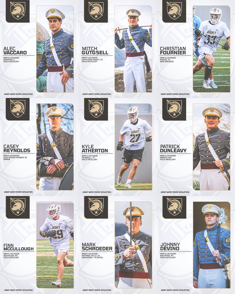 ArmyWP_MLax's tweet photo. It's Graduation Week and we want to take a moment to thank our firsties for their incredible contributions to our program and wish them luck as they embark on their careers!  

Congratulations to all of our fantastic firsties!

#GoArmy https://t.co/PqyeqcU7b1