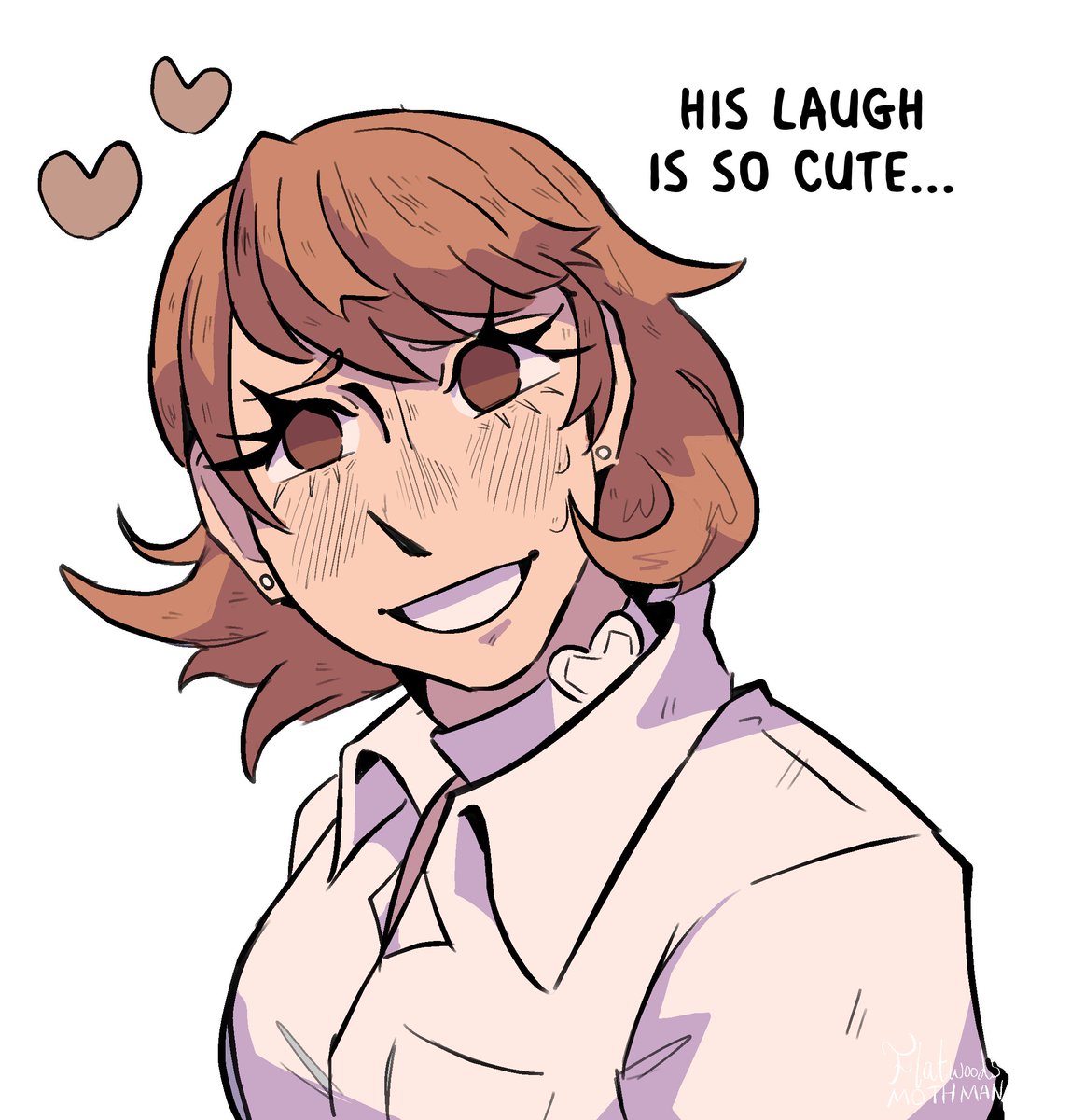 FlatwoodsMoth's tweet photo. Thinking about the first time she made him laugh...#shuyuka #persona3 https://t.co/WQIYltQx7M