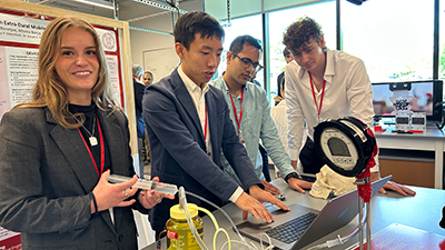 So proud of this young team of biomedical engineering students for their innovative NeuroNest pressure monitoring system. <a href="/Cornell/">Cornell University</a>  susanpannullomd.com/neuronest-make…