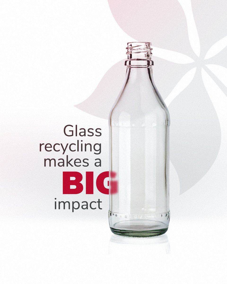 OhioStateFOD's tweet image. Ohio State generates over 400 tons of glass waste a year, but there is an upside. Glass is 100% recyclable!
Toss your glass bottle or jar into the recycling bin so it can be transformed into brand-new bottles, jars, or fiberglass insulation. #Recycleglass