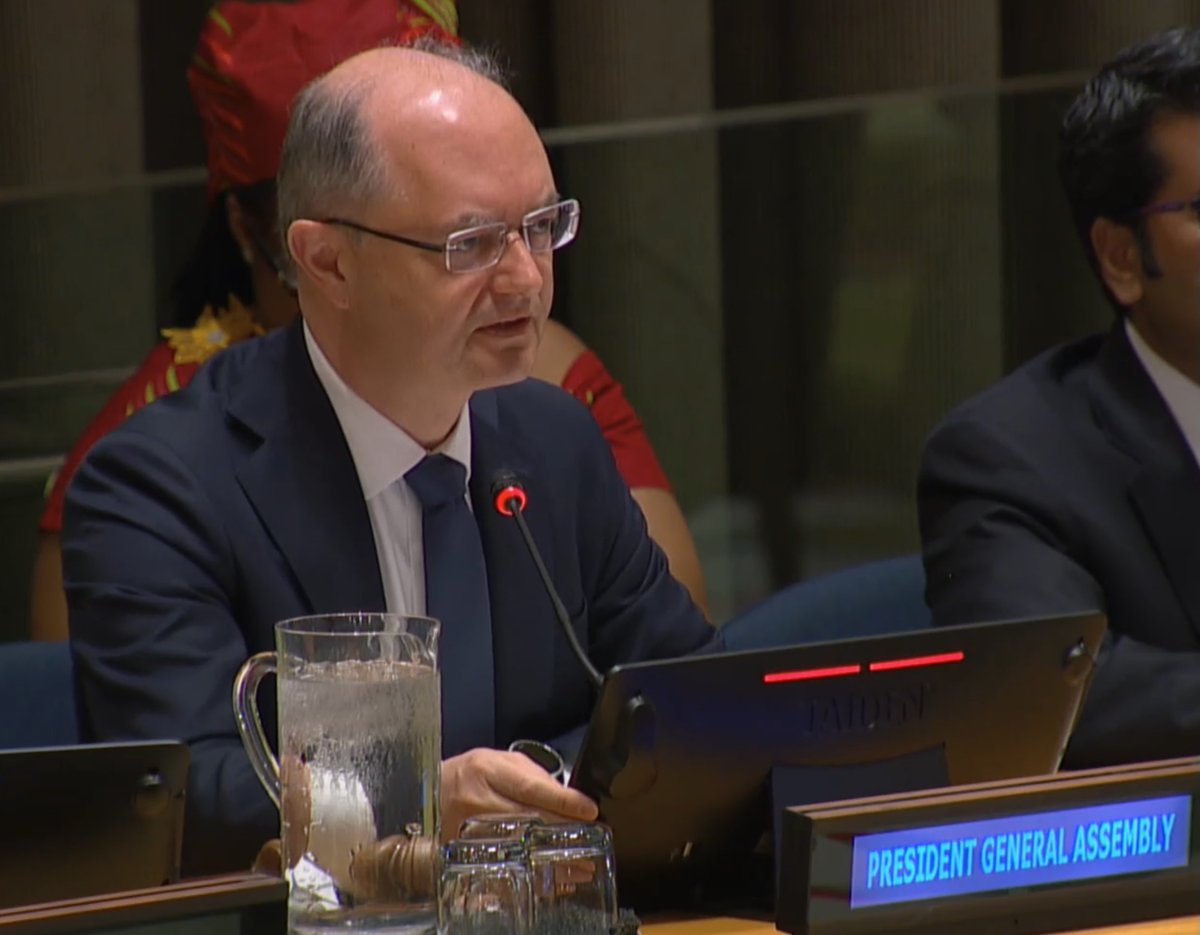 Austria UN (@austriaun) on Twitter photo Mindful of Austria’s and the EU’s rich cultural heritage, PR <a href="/koessler_g/">Gregor W. Koessler</a> proudly chaired this morning’s interactive high-level dialogue of the #UNGA on culture and sustainable development in the digital era. Thank you to all contributors. #MONDIACULT2025 #DigitalTransformation Mindful of Austria’s and the EU’s rich cultural heritage, PR <a href="/koessler_g/">Gregor W. Koessler</a> proudly chaired this morning’s interactive high-level dialogue of the #UNGA on culture and sustainable development in the digital era. Thank you to all contributors. #MONDIACULT2025 #DigitalTransformation