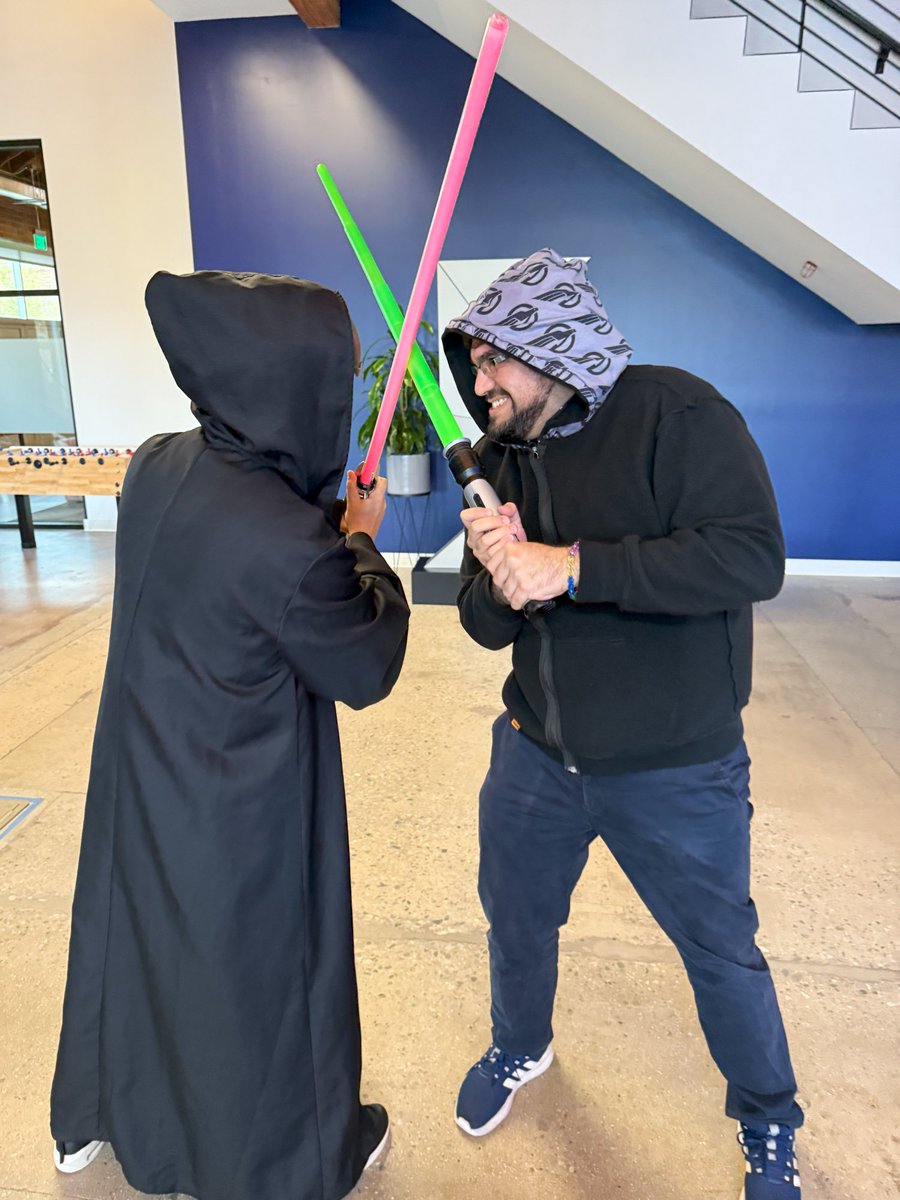 The Force is strong with these ones…

To celebrate the galactic launch of our @MONOPOLYGO @StarWars in-game activation, Scopeleans across the galaxy channeled their inner Jedi for an interstellar celebration filled with lightsabers, LEGO builds, trivia, coloring, themed treats,