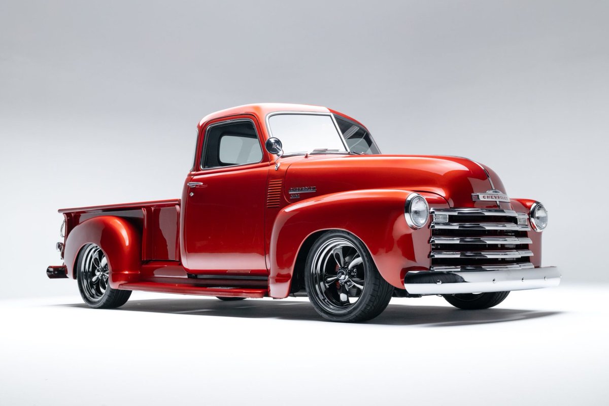 Bringatrailer's tweet photo. Sold: 350-Powered 1950 Chevrolet 3600 5-Window Pickup for $57,000. https://t.co/MxfYI8CmSf https://t.co/tBOULrGt51