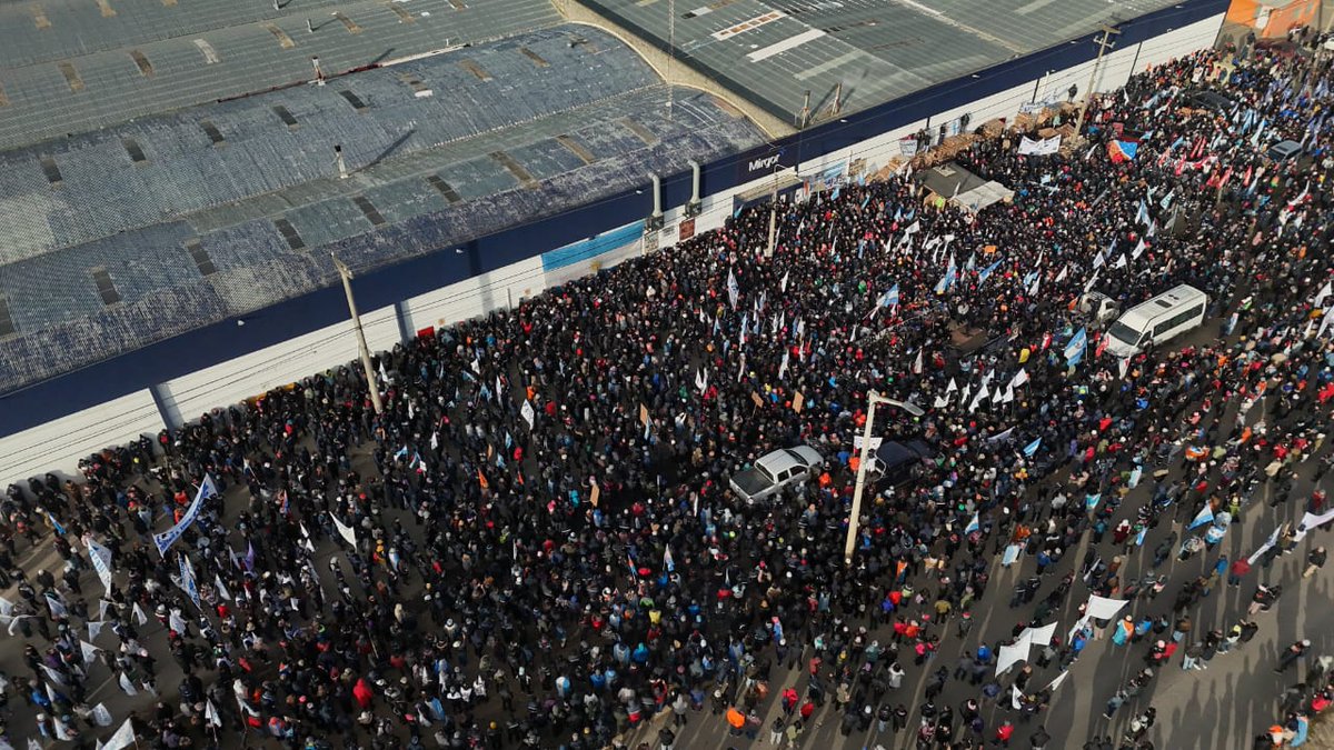 La provincia, la industria y la soberania la defiende su gente
TDF en Lucha....