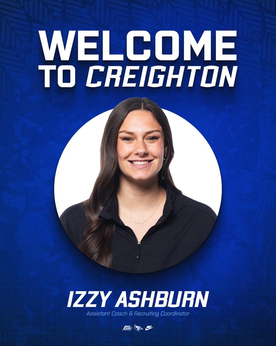 Creighton Volleyball (@creightonvb) on Twitter photo Welcome to Creighton, <a href="/izzyashburn2/">Izzy Ashburn</a> βΌοΈ
ποΈ: gocreighton.com/news/2025/5/21β¦
#GoJays Welcome to Creighton, <a href="/izzyashburn2/">Izzy Ashburn</a> βΌοΈ
ποΈ: gocreighton.com/news/2025/5/21β¦
#GoJays