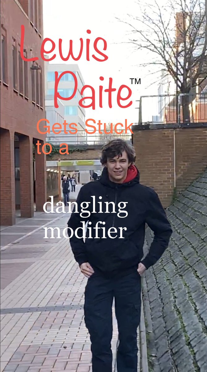 DailyPaite's tweet image. #lewispaite #danglingmodifier