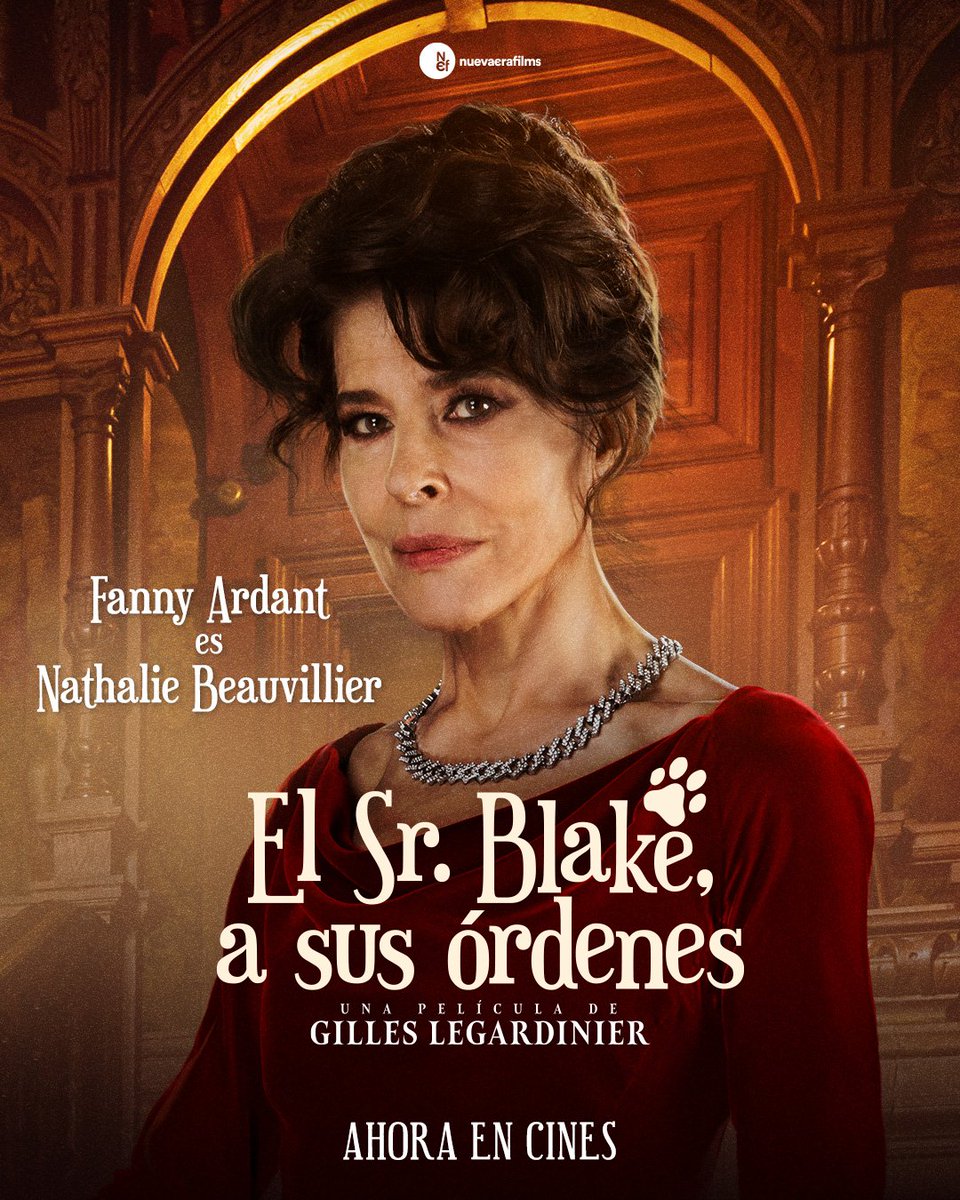 EL SR. BLAKE, A SUS ÓRDENES | Ahora en cines | Elegante, enigmática y con un pasado que pesa. Nathalie Beauvillier es la dueña de la finca que guarda secretos e historias.

#ElSrBlakeASusÓrdenes es #UnCineDiferente

🎟️: beacons.ai/nuevaerafilms