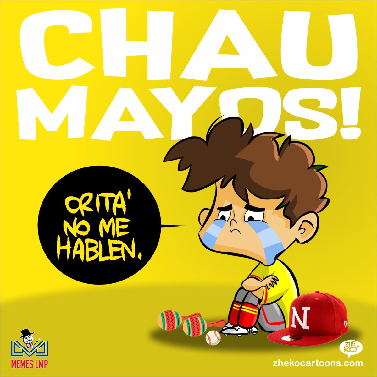 PROYECTO: Cartón Editorial Deportivo
CLIENTE: <a href="/memes_lmp/">Memes LaMP™ ⚾</a>
 
Hoy es un día triste para el Béisbol Mexicano, anuncian la salida de uno de los históricos, no habrá más <a href="/MayosNacion/">Mayos de Navojoa</a> 😔

#ZhekoCaricaturista
#ElCartonDelDia #Humor #Playball #Beisbol #Mayos #Navojoa #Sonora #LMP