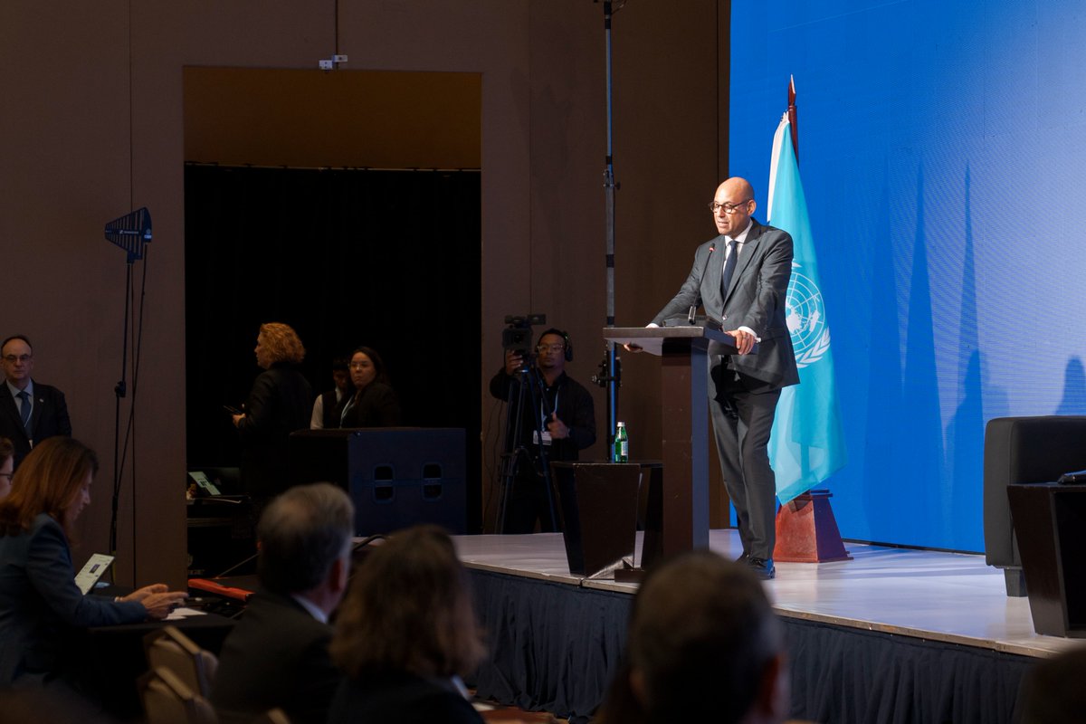 #ClimateWeek2025 marks a new chapter.

We need to fast-track the climate action journey from ambition to implementation, to make faster progress in the real economy - the heartbeat of climate action.

Let's show how climate action can deliver more for people, prosperity &amp; planet.