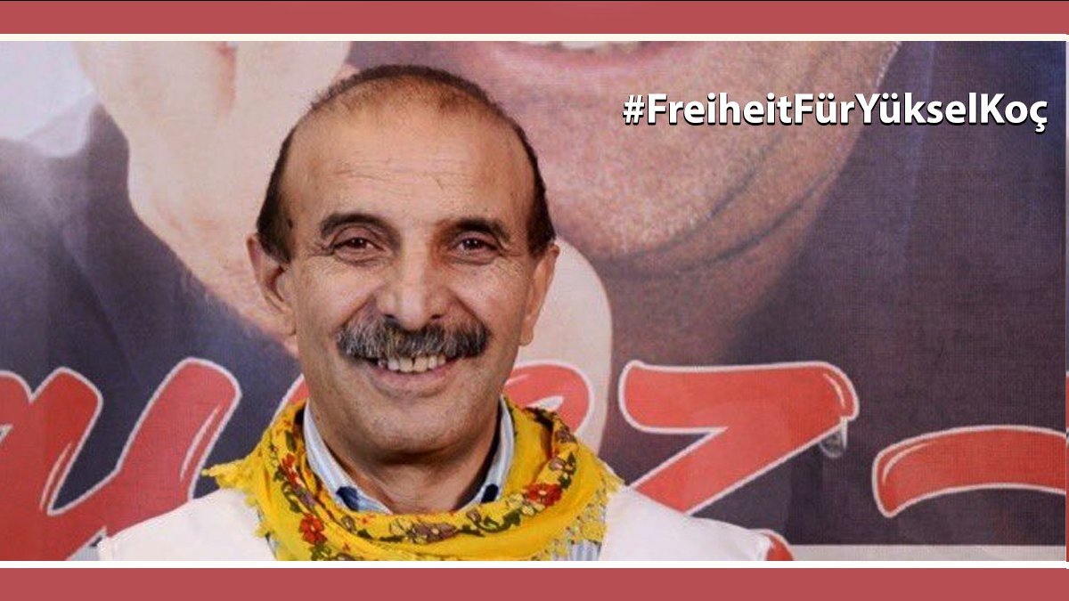 denge_gare's tweet photo. Wir lassen nicht zu, dass Friedensstimmen zum Schweigen gebracht werden!
#FreiheitFürYükselKoç JETZT!
@BMI_Bund
@bundesrat
@bmj_bund https://t.co/KsSwXfMs3c