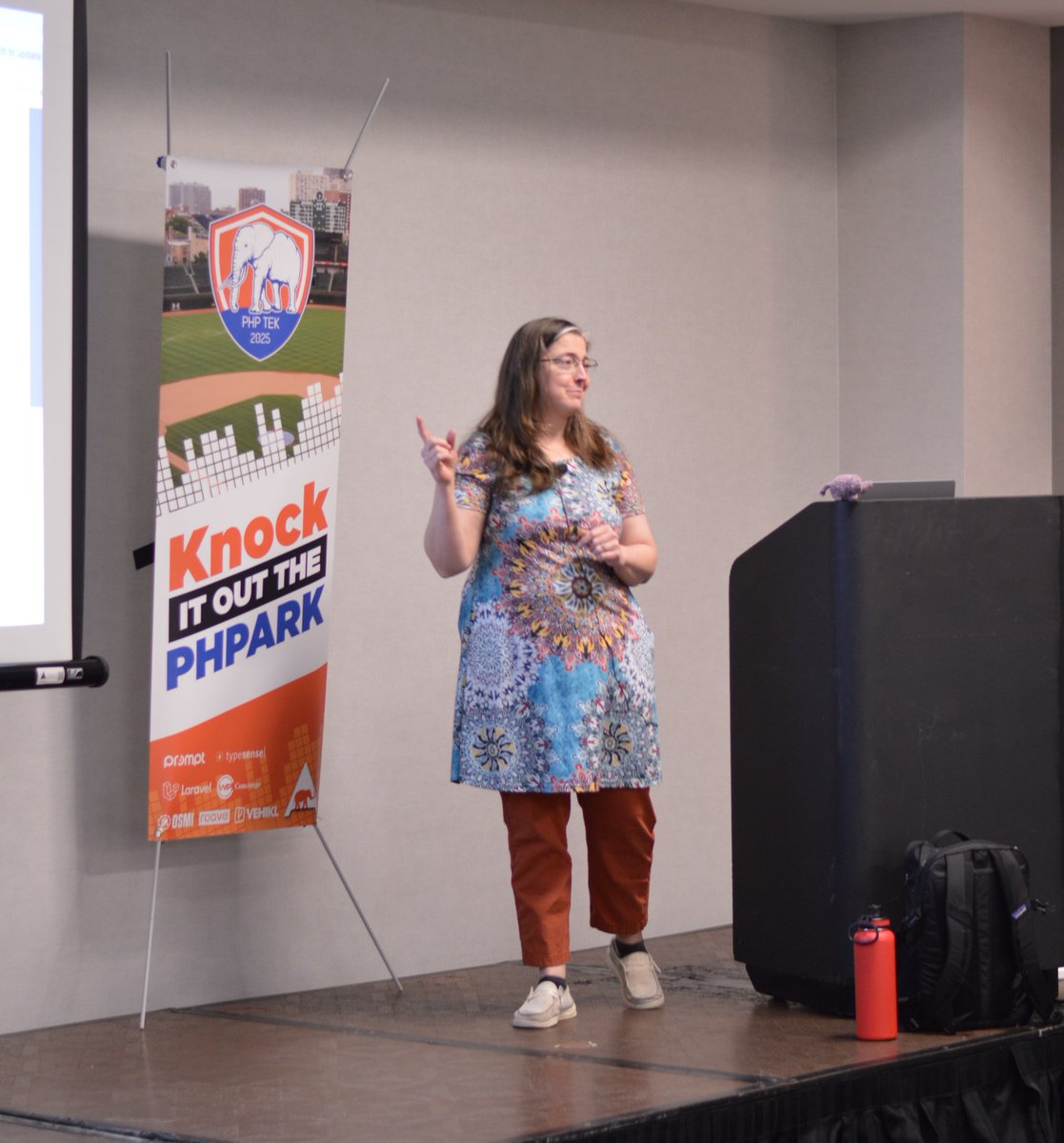 PHP Tek conference tweet media