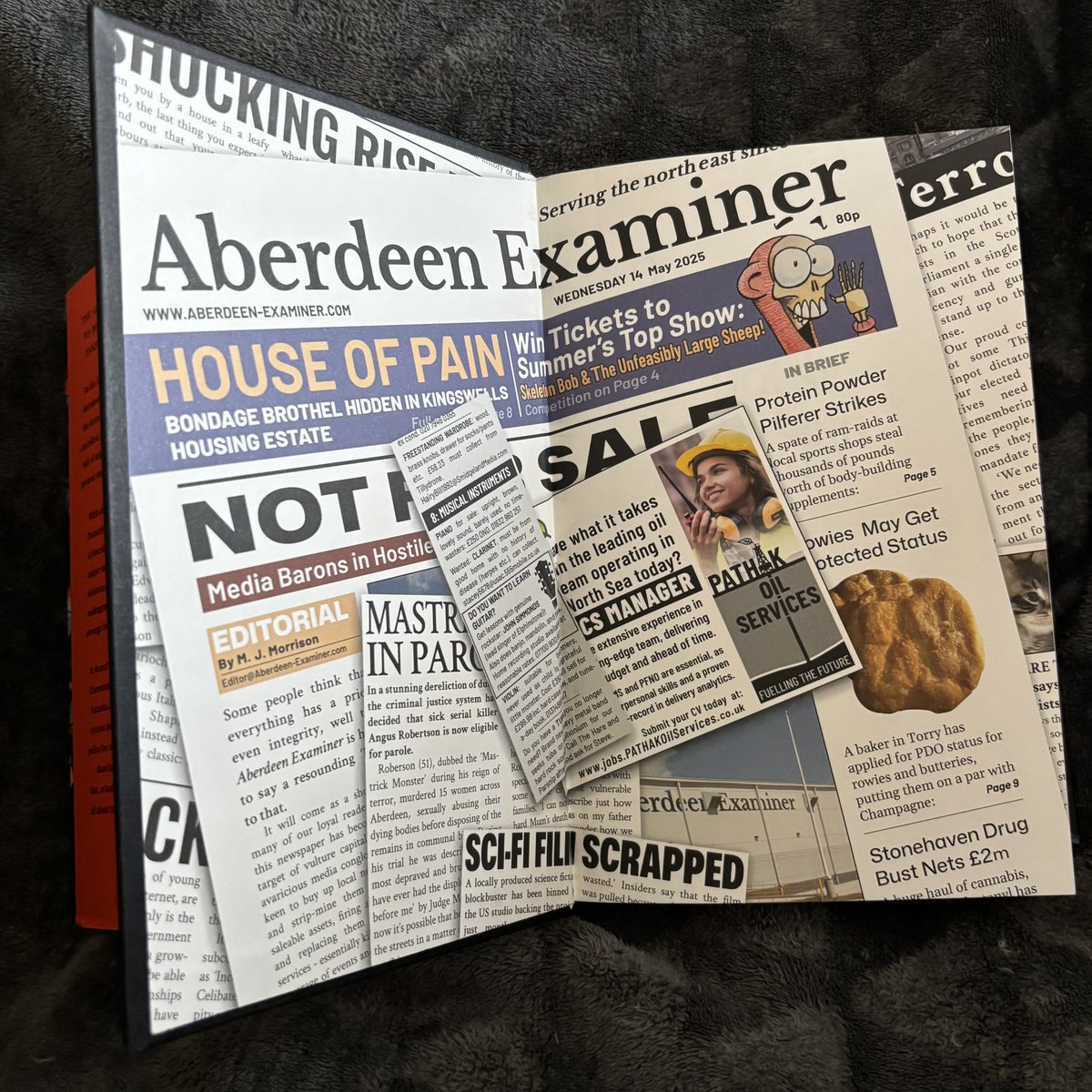 JenMedBkReviews's tweet photo. A big beastie of a book arrived today - This House of Burning Bones by Stuart MacBride, celebrating 20 years of Logan McRae.
Out tomorrow from @panmacmillan
https://t.co/DT4EiYjgiK
#books #booktwitter #thishouseofburningbones #stuartmacbride https://t.co/F4XvGRr6yw