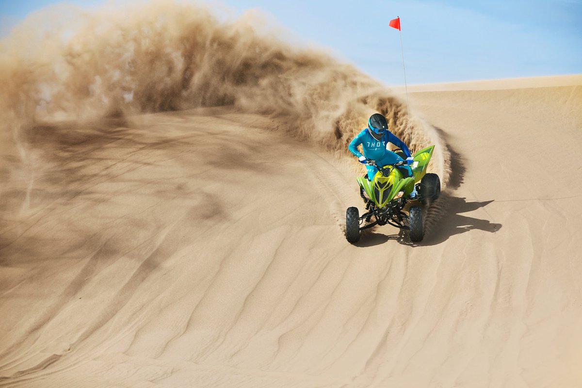 YamahaOutdoors's tweet photo. Don’t settle for something that just looks fast. You want something that is fast and built to last.

https://t.co/bcOZXHcDjT

#Yamaha #Raptor700R #SportATV #ProvenOffRoad #REALizeYourAdventure https://t.co/1QBiDxxh4a