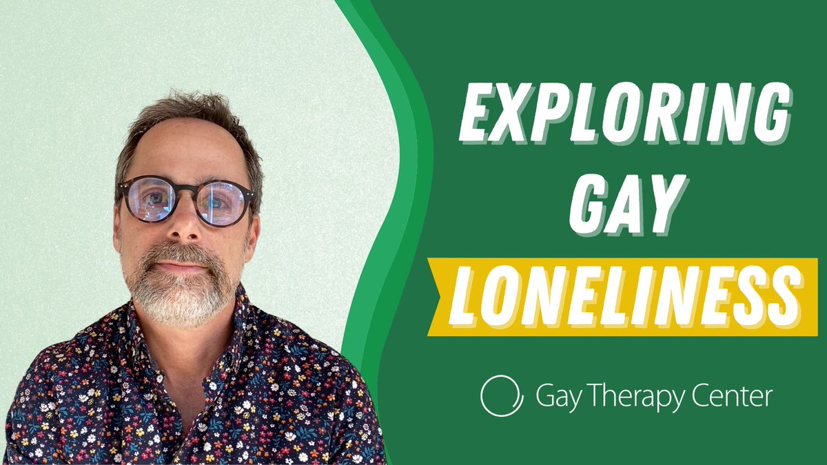 For a number of other reasons, loneliness is very common in the gay community. In this video, Gay Therapy Center Director Adam Blum shares some ways to deal with that sense of isolation and tips for making friends as an adult.

Watch here: youtu.be/3z6fyZ_Prts