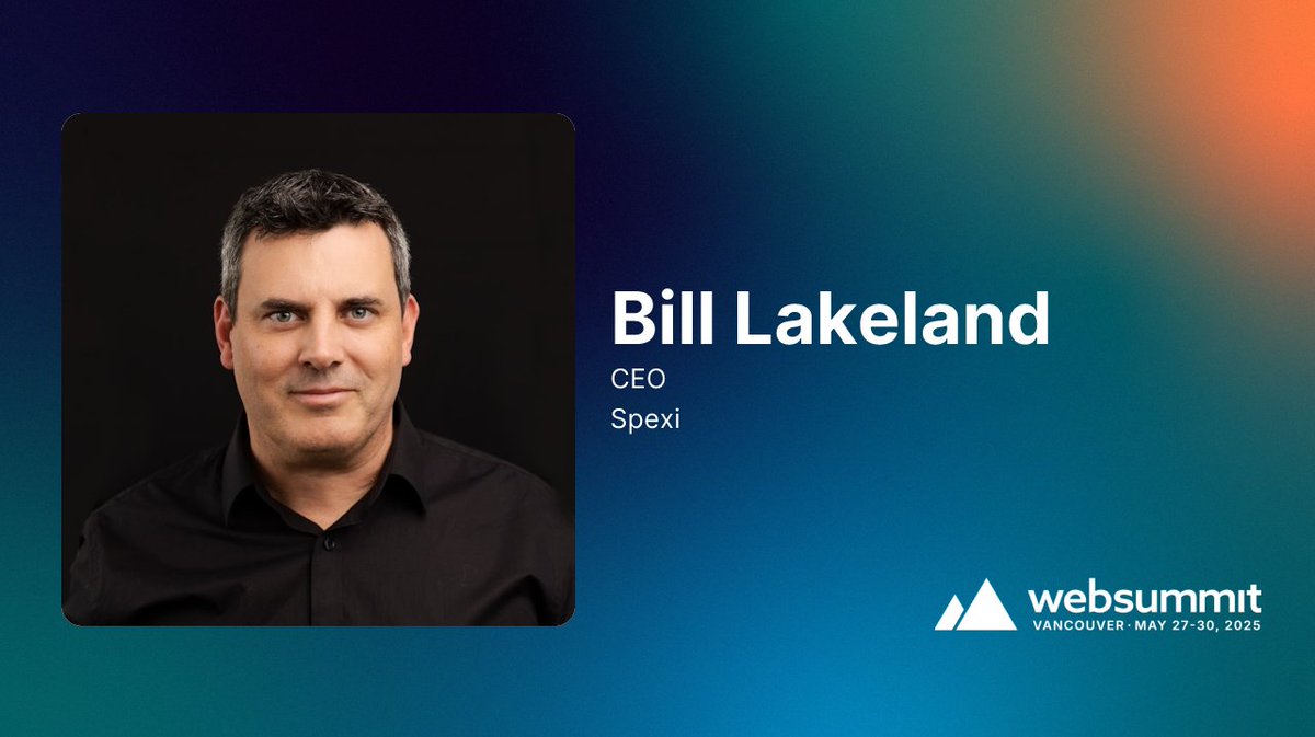 Spexi (@spexinetwork) on Twitter photo Our next event: <a href="/WebSummit/">Web Summit</a> Vancouver
<a href="/Bill_Lakeland/">Bill Lakeland</a> will be on Main Stage 6 to break down how drone networks are reshaping geospatial intelligence.
→ May 29 | 2:26PM - 2:37PM PDT
See you on the West Coast✌️ Our next event: <a href="/WebSummit/">Web Summit</a> Vancouver
<a href="/Bill_Lakeland/">Bill Lakeland</a> will be on Main Stage 6 to break down how drone networks are reshaping geospatial intelligence.
→ May 29 | 2:26PM - 2:37PM PDT
See you on the West Coast✌️