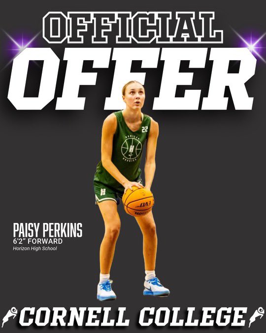 Congrats to Paisy Perkins on receiving an offer from <a href="/CornellRamsWBB/">Cornell WBB</a> <a href="/fleeezeee/">Jason Fleegle</a>