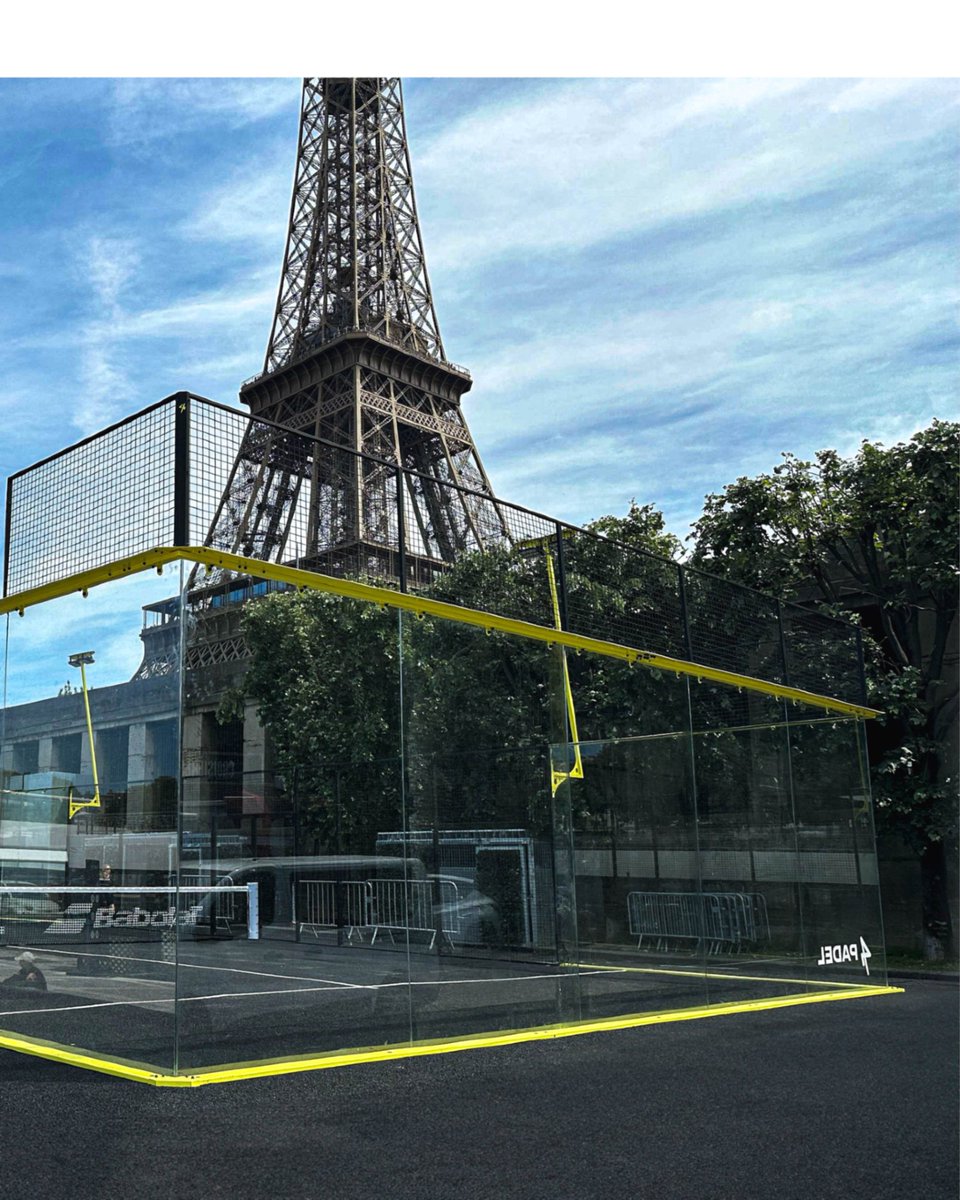 Mejorset's tweet photo. Looks like a render, but this court is real — and it’s now installed right in front of the Eiffel Tower. 🇫🇷
Once again, we’ve teamed up with 4PADEL to create something truly unique in France.
#MejorSet #4PADEL #PadelParis #TourEiffel #TerrainÉphémère #ExpériencePadel #PadelFrance https://t.co/d6nRcb9KmR