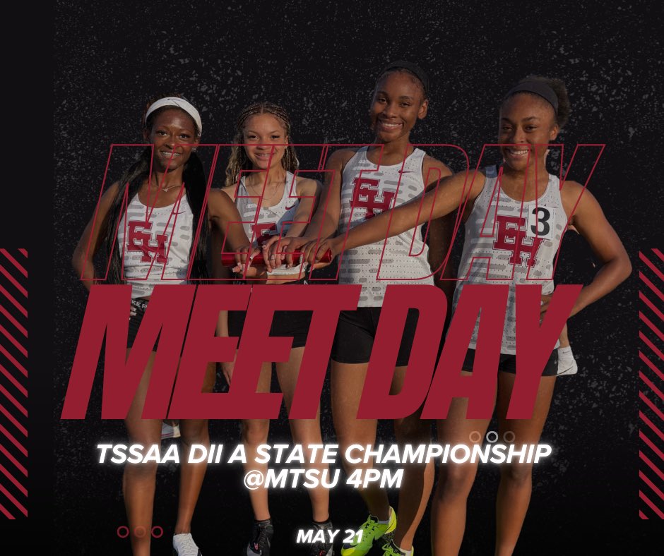 EHTrackandField's tweet image. State Championship today starting at 4pm. Come out to MTSU to watch it live and in person. Go Lady Eagles!
#builtonbellroad