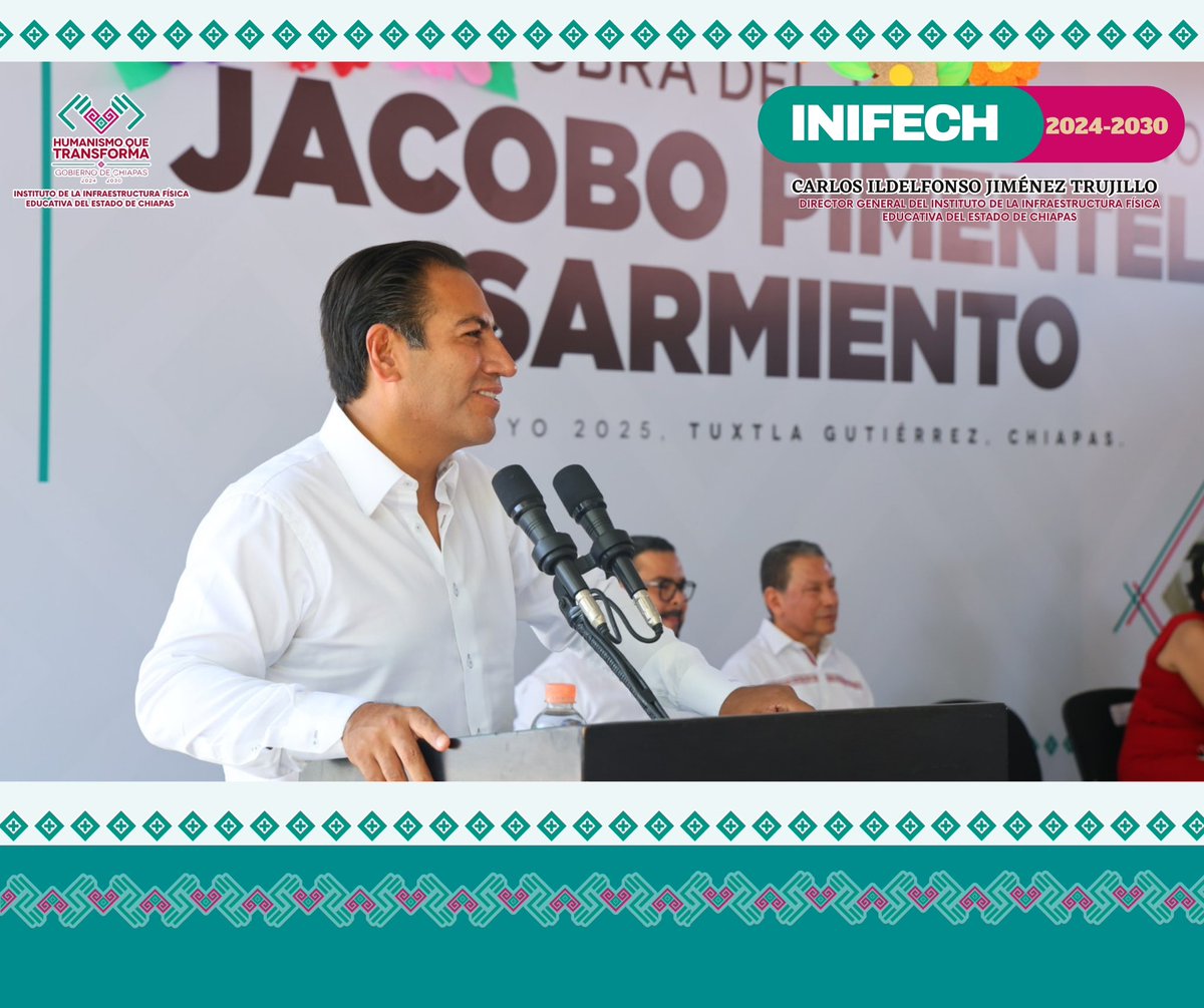 CarlosIldelfon1's tweet photo. El pasado 6 de mayo, acompañamos al gobernador @ramirezlalo_  a la inauguración de obras en el Jardín de Niñas y niños Jacobo Pimentel Sarmiento, ubicado en la colonia Albania Alta de Tuxtla Gutiérrez. #HumanismoQueTransforma https://t.co/avsiWL0N2u