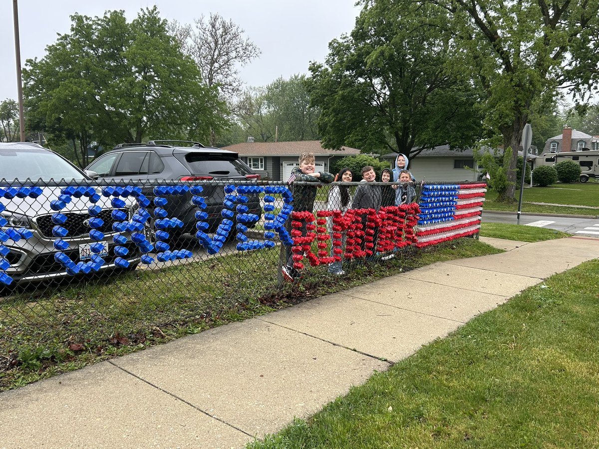BASP students used cup art to honor all those who served and sacrificed. We will forever remember <a href="/LowellPE_Minser/">Maryanne Minser</a> <a href="/LOWELLCUSD200/">Lowell CUSD 200</a>