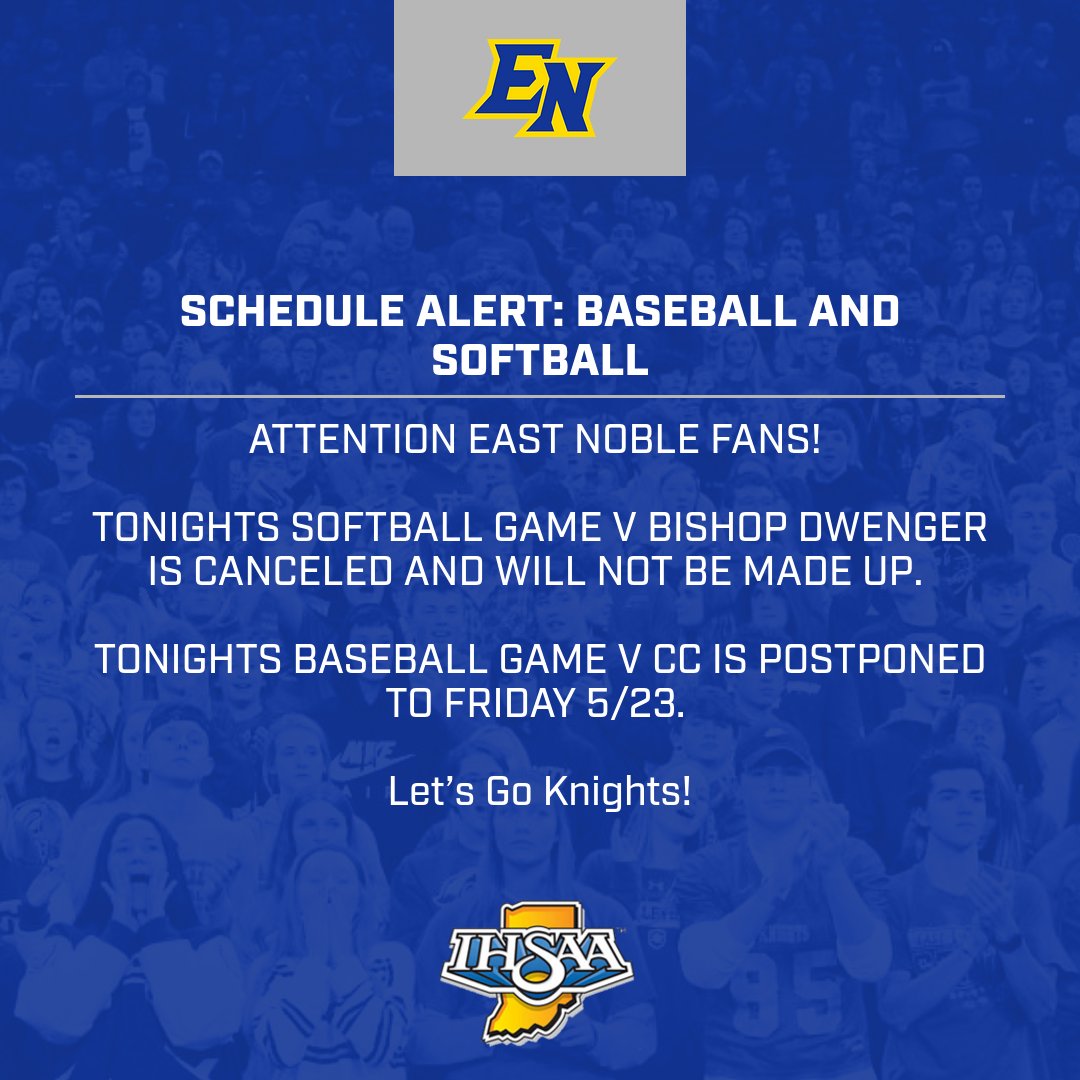 East Noble Activities Department (@enknights) on Twitter photo 