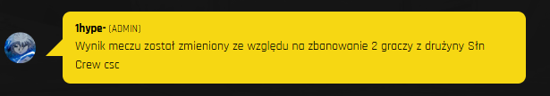 3 dzień quali do masters
1  mecz - w/o (classic)
2 mecz (vs słn crew csc) 13-11 (odjeb w enemy byl xdd)
3 mecz (vs Modern Players) 3-13 za mocno 
GG dzięki za pomoc dzisiaj <a href="/Kacp3r_Osowski/">Justin</a>