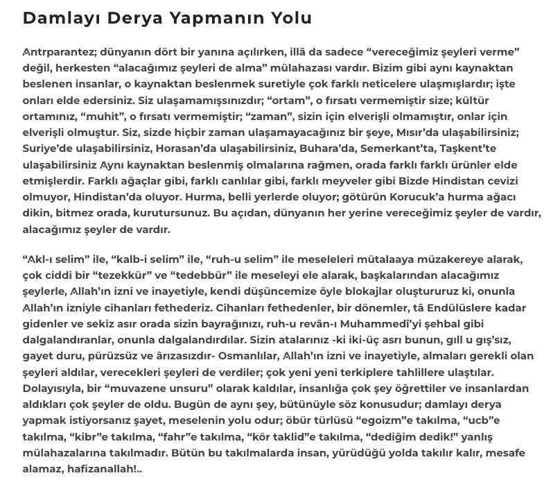 DrKamilAbi's tweet photo. dünyanın dört bir yanına açılırken, illâ da sadece “vereceğimiz şeyleri verme” değil, herkesten “alacağımız şeyleri de alma” mülahazası vardır. Bizim gibi aynı kaynaktan beslenen insanlar, o kaynaktan beslenmek suretiyle çok farklı neticelere ulaşmışlardır;
#Fethullah #Hocaefendi https://t.co/DhHYiSoN41