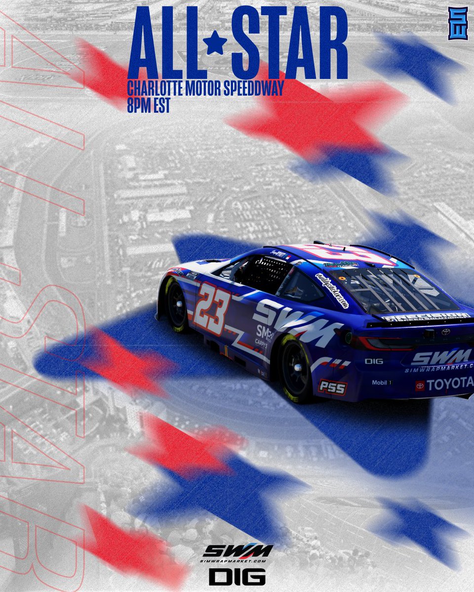Shayne Wyatt (@shaynewyatt4) on Twitter photo Its RACEDAY! Tune in TONIGHT for the Moonshiners Racing League All Star Race from the virtual Charlotte Motor Speedway! Catch the #23 <a href="/SimWrapMarket/">SimWrapMarket.com</a> Toyota Camry in action at 8PM EST on Ballin’ TV!
youtube.com/@ballincatprod… Its RACEDAY! Tune in TONIGHT for the Moonshiners Racing League All Star Race from the virtual Charlotte Motor Speedway! Catch the #23 <a href="/SimWrapMarket/">SimWrapMarket.com</a> Toyota Camry in action at 8PM EST on Ballin’ TV!
youtube.com/@ballincatprod…