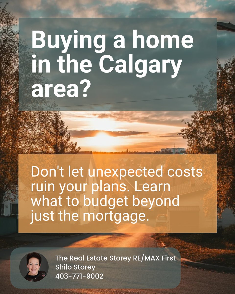 RemaxShilo's tweet image. 🏡 First-time buyer in Calgary? Don't let surprise costs ruin your excitement! Beyond your mortgage, budget for property taxes, insurance, utilities &amp;amp; maintenance. 🛠️ Knowing your monthly expenses = smarter planning! 💡 What costs surprised you? #CalgaryRealEstate