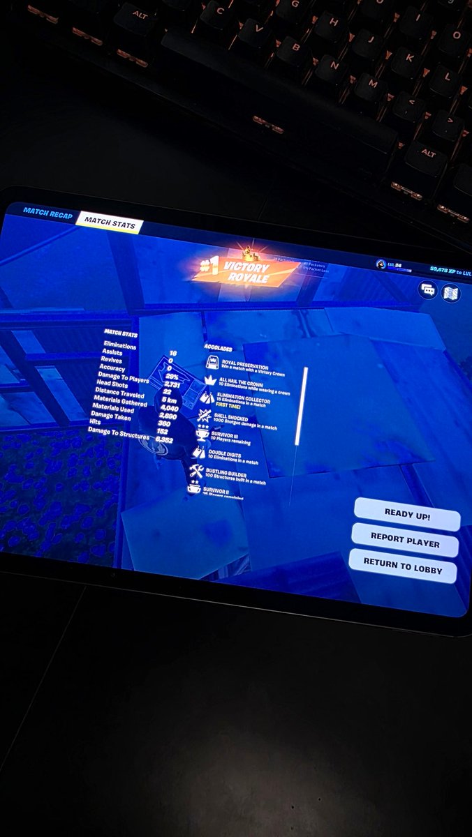 Trying to get my first 20k win in solos fortnite mobile since the return 😩