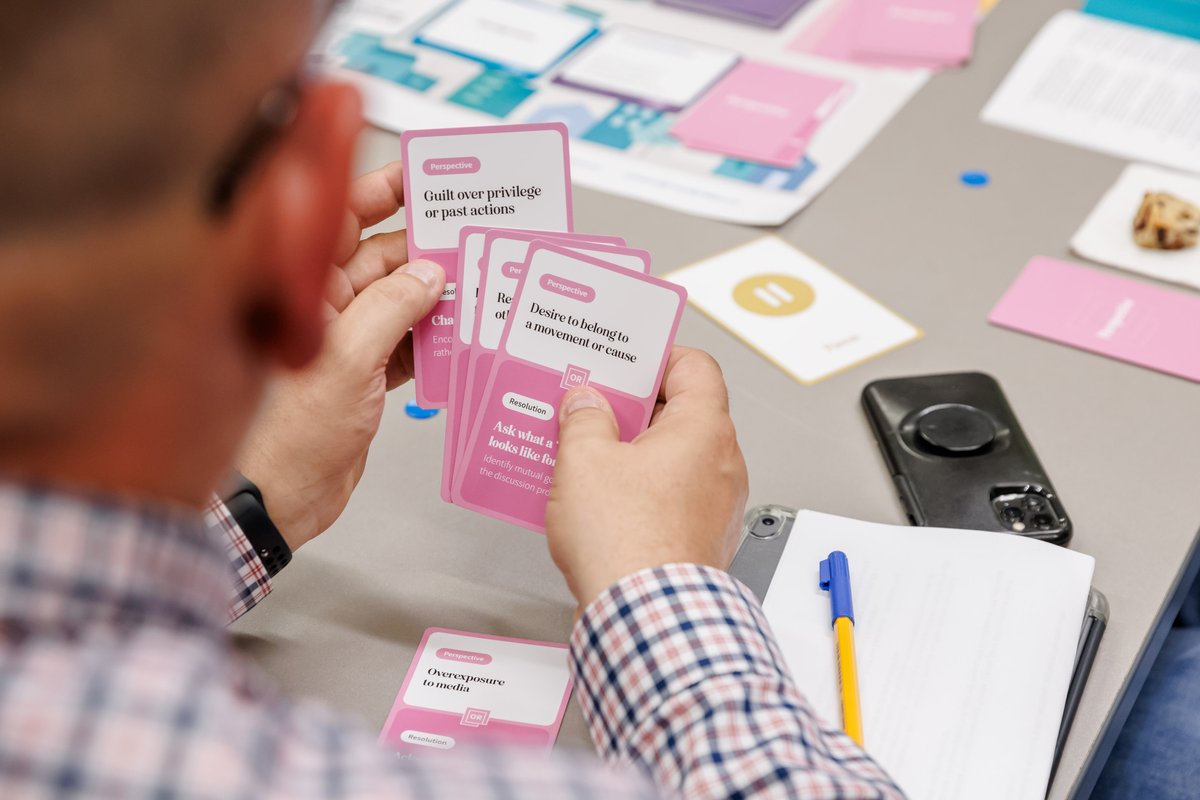 TheExchange_TMU's tweet image. 🎲 Narratives in Politics: Finding Common Ground at #CVS2025 flipped the script on political storytelling.
@DrJaredWesley @UAlberta led a workshop exploring how the stories we tell shape political divides — and how we can reframe narratives to bring people closer together.
