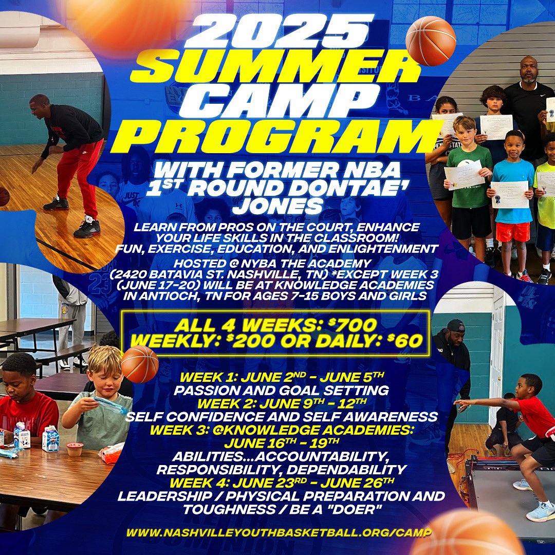 #NYBA Summer programming!! #PlayWiththeBest #SummerCamp #Learn #Fun #Improve