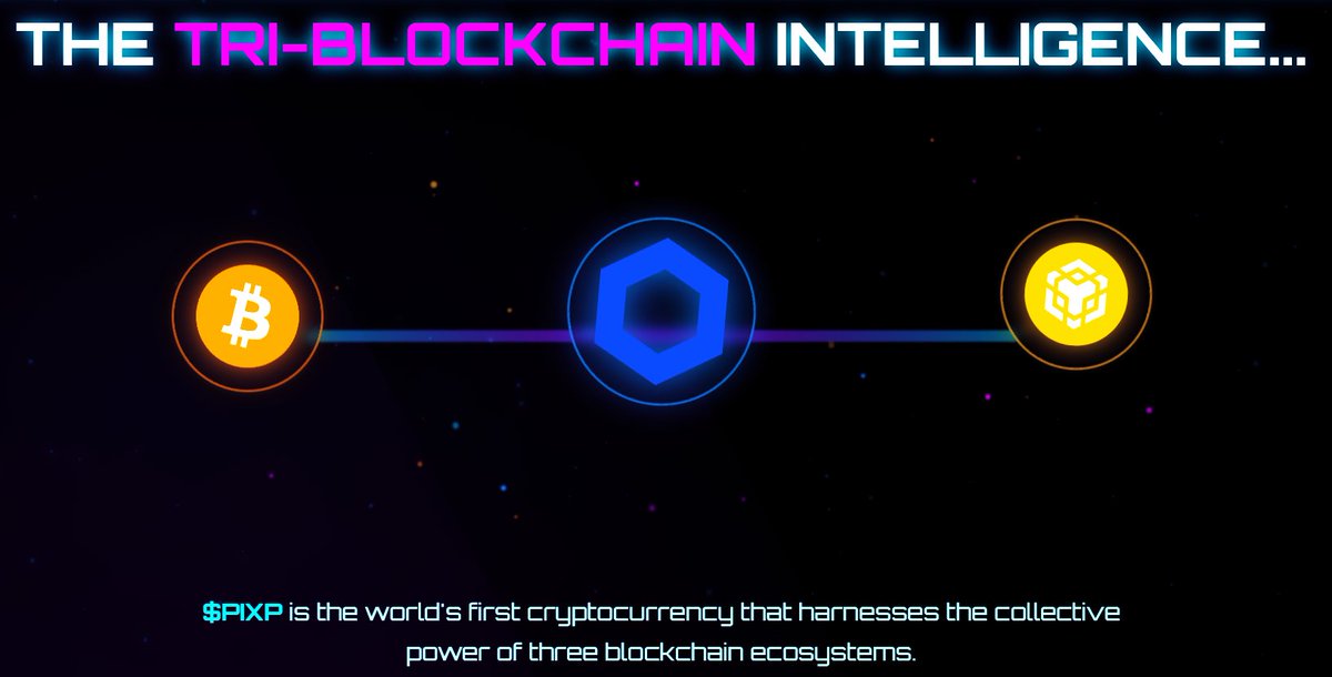 Welcome to the TRI-BLOCKCHAIN INTELLIGENCE era!

$PIXP isn’t just another token — it’s the first crypto to fuse Chainlink oracles, BTC Supply Data and BNB chain contract into one smart ecosystem.

🔥 Real-time logic.
⚡️ Deflation on command.
🚀 Rewards without holding.

👉