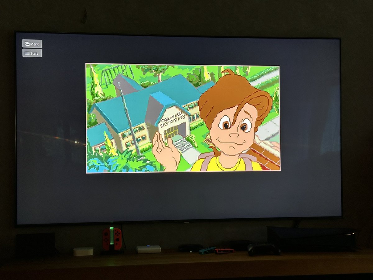 XboxGeekGamer's tweet photo. OMG this #RetroClassic in #Xbox is awesome! I am not a big Fan of Streaming but this is soooo fast and good I love it.
Playing „Willy Beamish“ now on my Xbox 😍 https://t.co/pJ99kOe2Qx