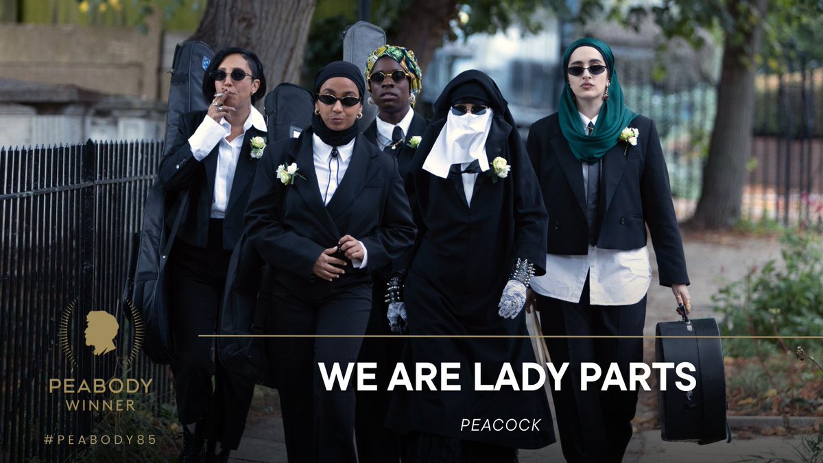 Peabody Awards (@peabodyawards) on Twitter photo Nida Manzoor’s comedy, <a href="/weareladyparts/">We Are Lady Parts</a>, about an all-female, all-Muslim, British punk band, is no less brilliant in its second season (the first also winning a Peabody) as the band wrestles with the challenges of success.
For being playful, funny, and charming while still Nida Manzoor’s comedy, <a href="/weareladyparts/">We Are Lady Parts</a>, about an all-female, all-Muslim, British punk band, is no less brilliant in its second season (the first also winning a Peabody) as the band wrestles with the challenges of success.
For being playful, funny, and charming while still