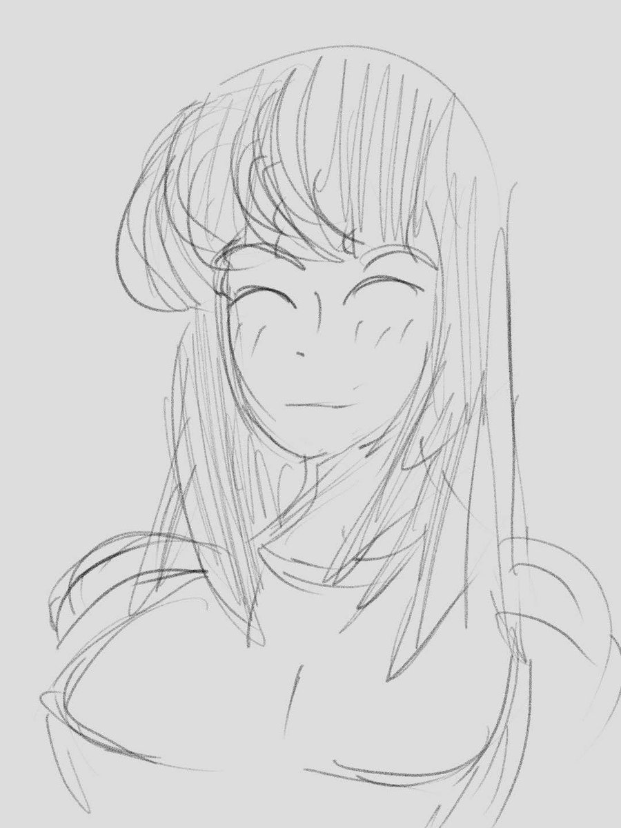 I think I will redrawing this old Mii brawler smiling