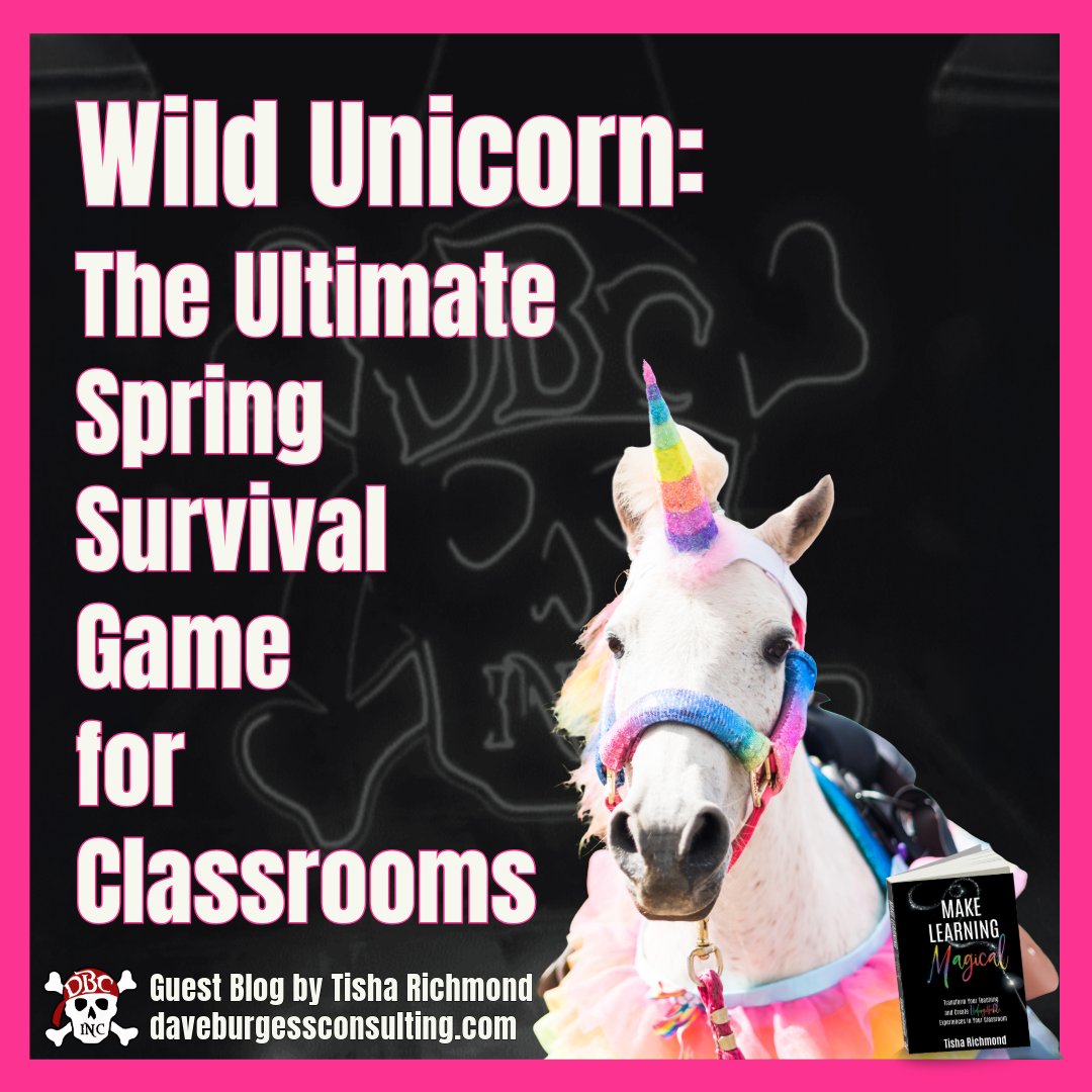 Dave Burgess Consulting, Inc. (@dbc_inc) on Twitter photo Check out this amazing game by Tisha Richmond!
It't perfect for review days, prep for finals, or anytime you want to infuse joy and energy into your classroom.
Learn MORE HERE:
daveburgessconsulting.com/blog/wild-unic…
#tlap #dbcincbooks <a href="/burgessdave/">Dave Burgess</a> <a href="/tishrich/">✨Tisha Richmond✨</a> <a href="/TaraMartinEDU/">Tara M Martin</a> Check out this amazing game by Tisha Richmond!
It't perfect for review days, prep for finals, or anytime you want to infuse joy and energy into your classroom.
Learn MORE HERE:
daveburgessconsulting.com/blog/wild-unic…
#tlap #dbcincbooks <a href="/burgessdave/">Dave Burgess</a> <a href="/tishrich/">✨Tisha Richmond✨</a> <a href="/TaraMartinEDU/">Tara M Martin</a>