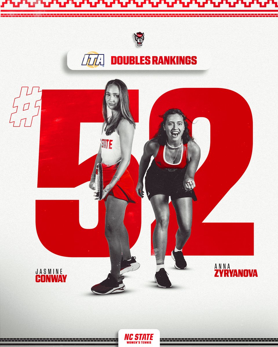 Ending the season with not one, but TWO ranked doubles teams!

#GoPack