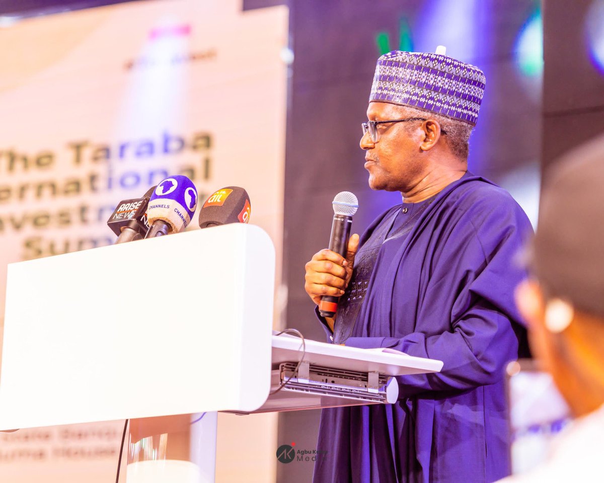 Eeoghenekevwe's tweet photo. Prominent Nigerians and influential stakeholders showed up at Taravest, where Taraba finally put its hidden resources and investment chances out there for everyone to see. 

It was a clear sign that the state is ready to grow and welcome serious opportunities.
#Taravest https://t.co/TcdfBeSabJ
