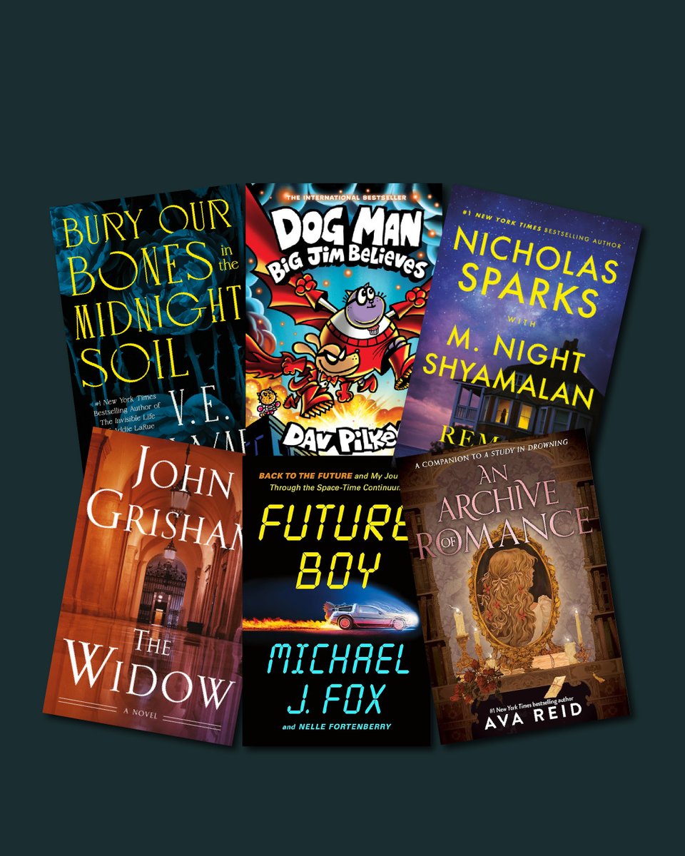 Big books are coming! Pre-order these must-have favorites here: bit.ly/2Y3dLVm