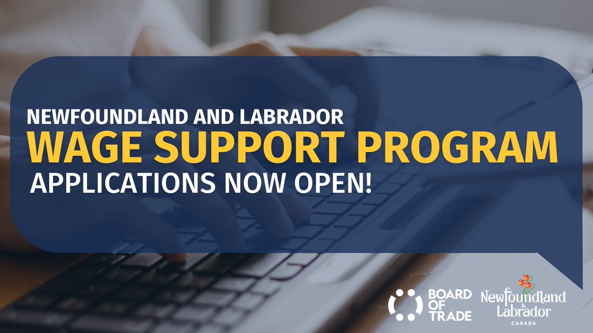 Looking for extra support for your business? NL Wage Support Program is now open-provides a one-time payment of $2,500 to $7,500 to eligible small-and medium-sized businesses. Deadline to apply: July 31, 2025 - processed on a first-come, first-served basis:nlwagesupport.ca